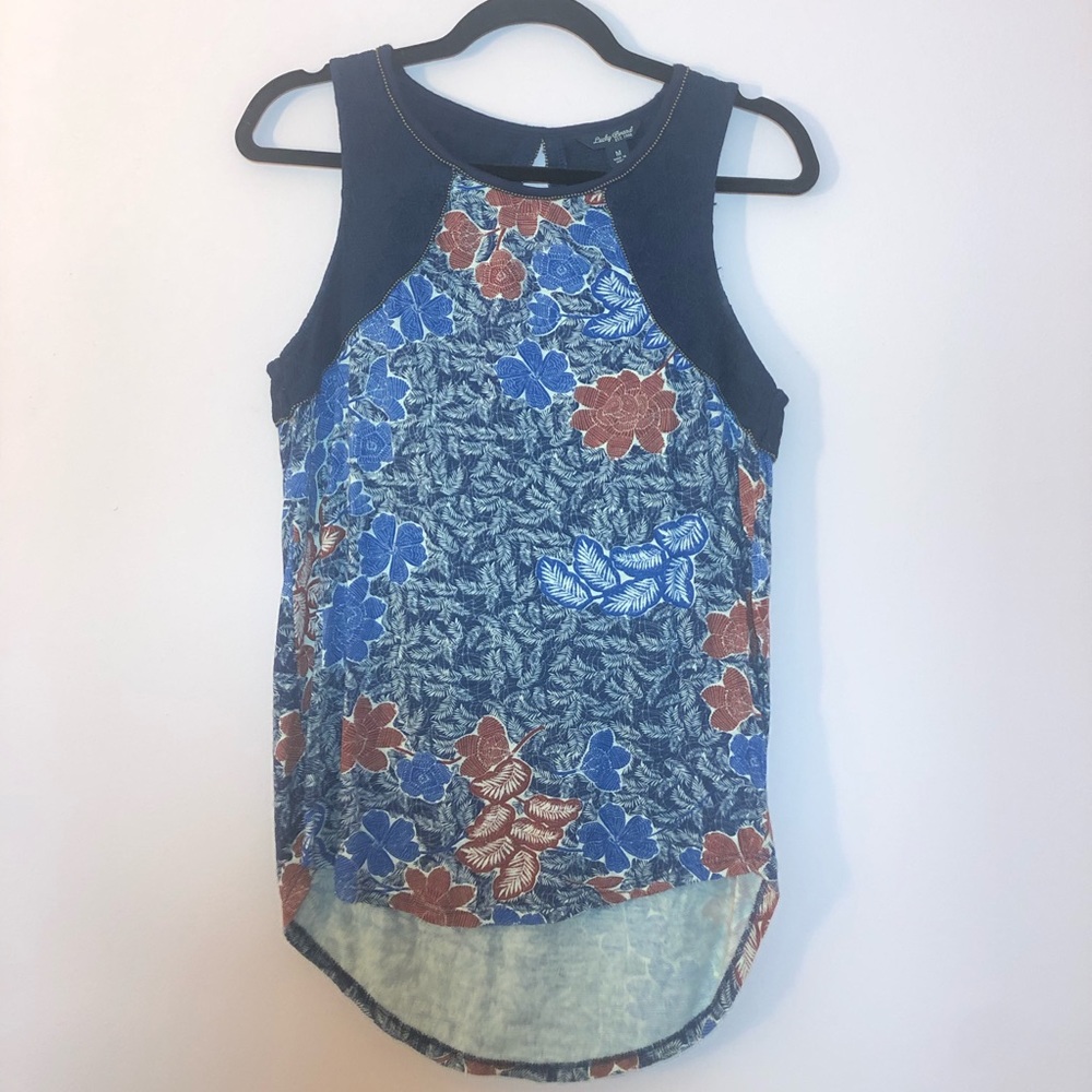 Lucky Brand Floral Tank Top